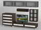 Стенка Тиса Гостиная-20 Венге + Белый матовый - изображение 1