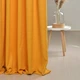 Тканина портьєрна Soft Velvet Lux IDEIA 290 см, 250 гр/м2, шторна, для штор, штори, портьєри, мікро велюр V-344 жовтий м.п. - зображення 3