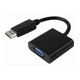 Переходник адаптер DisplayPort - VGA Black (6248) - изображение 1