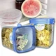 Універсальний набір кришок для зберігання їжі Super stretch silicone lids&nbsp;№D06-33Силіконові універсальні кришки Super stretch silicon - зображення 8