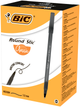 Ручка Bic Round Stic черная 0.32мм (bc920568) - изображение 2