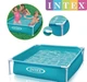 Каркасный квадратный бассейн Intex детский 337 л 122х122х30 см 57173 - изображение 3