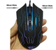 Игровая мышь Forka Silence Gaming Mouse + коврик, проводная с подсветкой (sv0405) - изображение 6
