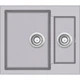 Кухонная мойка AquaSanita Tesa SQT150W-202 (Alumetallic - Cold grey ), серый металлик - изображение 1