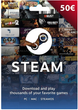 Электронный код Steam Wallet Cards на суму 50 euro EU-регион - изображение 1