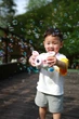 Детский фотоаппарат-генератор для мыльных пузырей Bubble Camera Зайчик - изображение 9