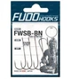 Крючки FUDO WORM SSB Black №8 10шт - изображение 2