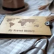 Фотоальбом с деревянной обложкой "MY TRAVEL HISTORY" 21х33,5 см FILWOOD - изображение 5
