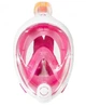Маска для снорклинга и подводного плавания (дайвинга) Tribord Easy breath Размер S-M (Розовый) - изображение 9