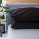 Наволочка NaviHome 45х60 сатин черная - изображение 1