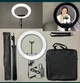 Кольцевая лампа LED RING D45 см HQ18" + штатив 2 м (SVT-99994137) - изображение 8