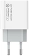 Мережевий зарядний пристрій ColorWay Power Delivery Port USB Type-C (20 W) V2 White (CW-CHS026PD-WT) - зображення 5