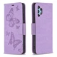 Чехол-книжка с рисунком UniCase Butterfly Pattern для Samsung Galaxy A32 (А325) - Purple - изображение 2