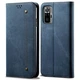 Чехол-книжка с кармашками UniCase Jeans Wallet для Xiaomi Redmi Note 10 Pro - Blue - изображение 1
