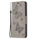 Чехол-книжка с рисунком UniCase Butterfly Pattern для Samsung Galaxy A32 (А325) - Grey - изображение 3