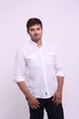 Рубашка ZIBSTUDIO лён карманы 4XL Белая (6157173) - изображение 1