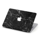 Чехол пластиковый для MacBook 12 A1534 Чёрный мрамор с белым - зображення 2