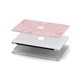 Чехол пластиковый для MacBook Pro 13 M2/M1 A2338 2022/20 Розовый стайл цветков - изображение 3
