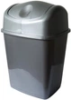 Відро для сміття ММ-Пласт 27 л Сіре (BIN27-gray) - зображення 1