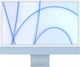 Моноблок Apple iMac 24" М1 4.5К 7‑ядер GPU 256GB Blue (MJV93UA/A) - изображение 1