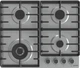 Варочная поверхность Gorenje GW642ABX/газов/ газ.контр/ электроподжиг/чуг.реш./конф Wok/нержав. (GW642ABX) - изображение 1