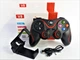 Джойстик для смартфона беспроводной iOS Android Gen Game V8 Bluetooth UKC Wireless Controller Универсальный Черный с красным - изображение 1