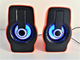 Комп'ютерні колонки USB F&T FT185 з переливчастої RGB підсвіткою - зображення 2