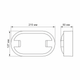 LED светильник IP65 овал VIDEX 15W 5000K VL-BH120-155 - изображение 4