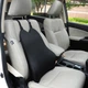 Ортопедическая подушка под спину в автомобиль Lagodrive Lago Comfort 49x40x12см черная c резинкой - изображение 2