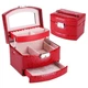 Шкатулка трансформер для украшений Jewelry box красный - изображение 1