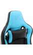 Компьютерное Игровое Кресло Геймерское с MultiBlock для Геймера GT Racer X-0814 Черное / Голубое - изображение 8