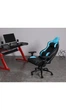Компьютерное Игровое Кресло Геймерское с MultiBlock для Геймера GT Racer X-0814 Черное / Голубое - изображение 14