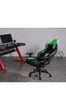 Комп'ютерне Ігрове Крісло Геймерське з MultiBlock для Геймера GT Racer X-0814 Чорне / Зелене - зображення 14