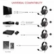 Игровые наушники HAVIT HV-H2002D, 3.5 мм - изображение 7