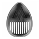 Фронтальная сменная крышка для Training Mask 3.0 Platinum Chrome Cap - изображение 1