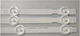 Комплект подсветки для телевизора LG 32" ROW2.1 Rev 0,9 6916L-1204A 6916L-1426A 7-8-7 LED 3V - изображение 3