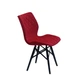 Стул обеденный Onder Mebli NOLAN Б - Т КРАСНЫЙ В - 1016 XXL - BK - изображение 4