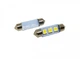 Светодиодная лампа C5W Festoon 3SMD 5050 12V 39мм Белый (31143) - изображение 2