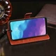 Чехол Idewei для ZTE Blade A7 2020 книжка кожа PU коричневый - изображение 5