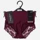 Трусики слипы женские Manoukian Shorty-X1-Femme 19890192-3 M Бордовые (3349610013305) - изображение 4