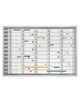 Дошка планувальник року магнітно-маркерна 920x625 Magnetoplan Year Planner Manager + стрічки, маркера, магніти (12365S) - зображення 2