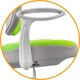 Кресло детское ErgoKids GT Y-404 Ortopedic Green (Y-404 KZ) Зеленый - изображение 3