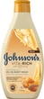 Гель для душа Johnson's Vita-Rich Питательный с маслами миндаля и ши 400 мл (3574661543888) - изображение 1