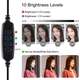 Комплект блогера Puluz PKT3025L 4в1 (кольцевой свет, крепление, держатель для телефона, микрофон) - изображение 9