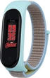 Ремешок BeCover Style Nylon для Xiaomi Mi Smart Band 5/Mi Smart Band 6 Green-Sand (BC_705419) - изображение 1