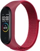 Ремешок BeCover Style Nylon для Xiaomi Mi Smart Band 5/Mi Smart Band 6 Red (BC_705431) - изображение 1