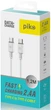 Кабель Piko CB-TT11 Type-c to Type-C 1.2 м 65W White (1283126504020) - зображення 3