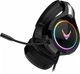 Słuchawki VARR VH-6060 LED RGB Backlight Black (VH6060B) - obraz 5