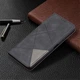 Чохол-книжка з кишеньками UniCase Geometric Pattern для Xiaomi Redmi Note 10 Pro - Black - зображення 2