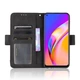 Чохол-книжка з кишеньками Deexe Wallet Stand для OPPO Reno 5 Lite - Black - зображення 5
